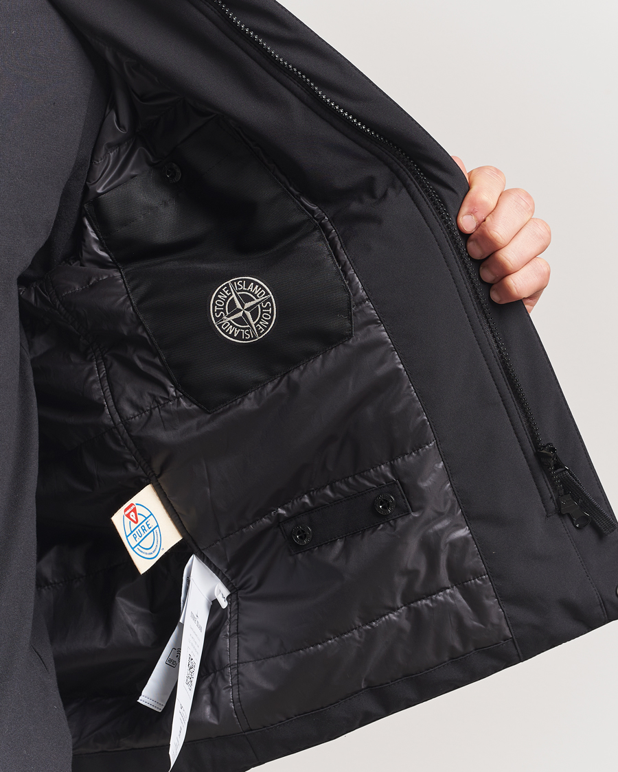 Hombres | Abrigos y chaquetas | Stone Island | Soft Shell Coach Jacket Black