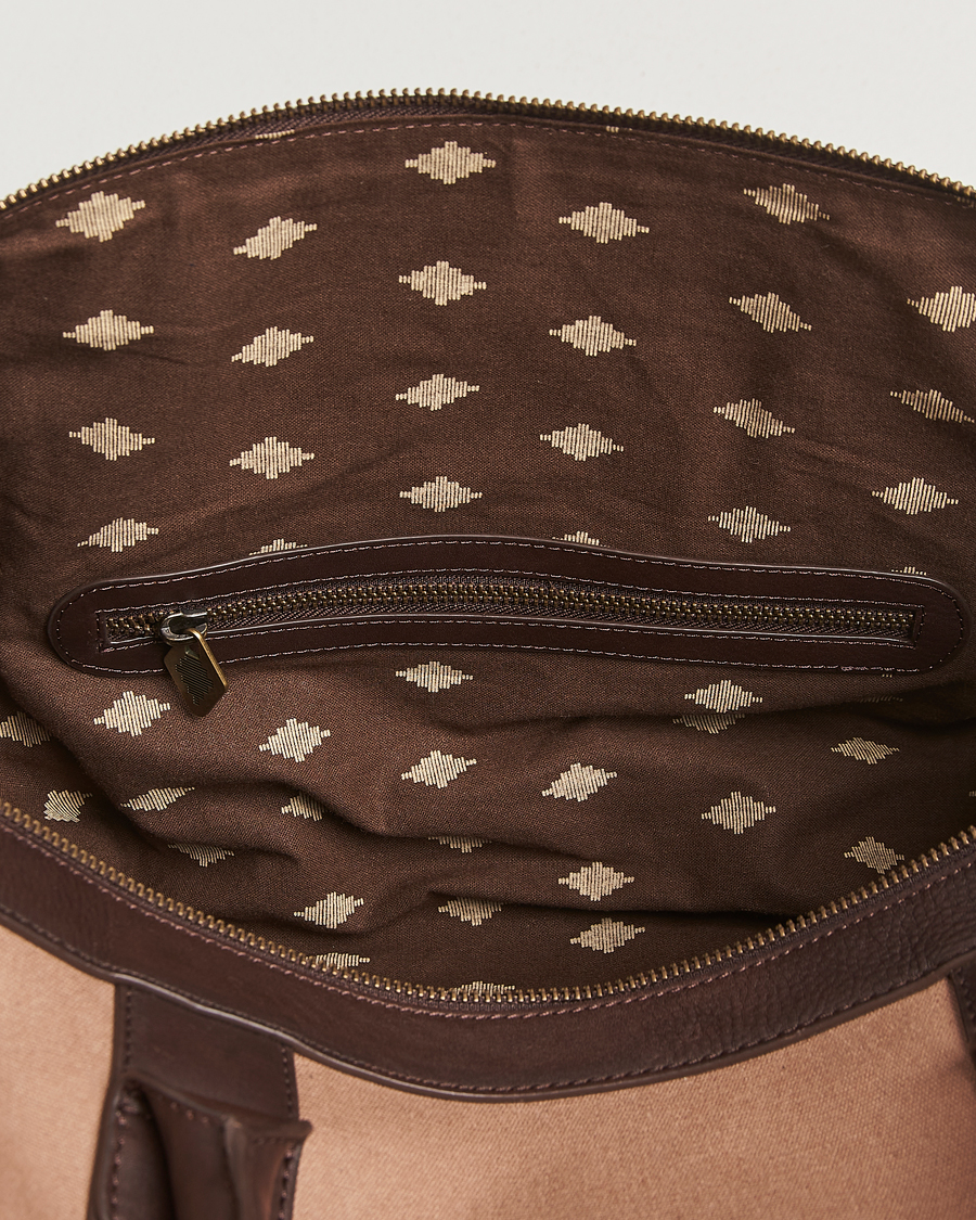 Hombres | Bolsos | Pampeano | Varon Small Canvas Weekend Bag Khaki