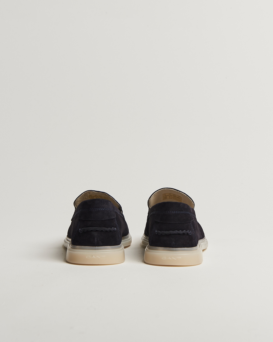 Hombres | GANT Boery Suede Loafer Marine | GANT | Boery Suede Loafer Marine