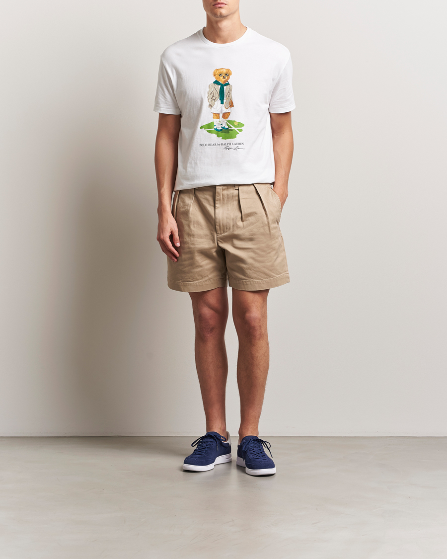 Hombres | Camisetas | Polo Ralph Lauren | Wimbledon Bear T-Shirt Ceramic White