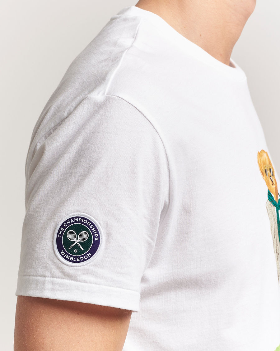 Hombres | Camisetas | Polo Ralph Lauren | Wimbledon Bear T-Shirt Ceramic White