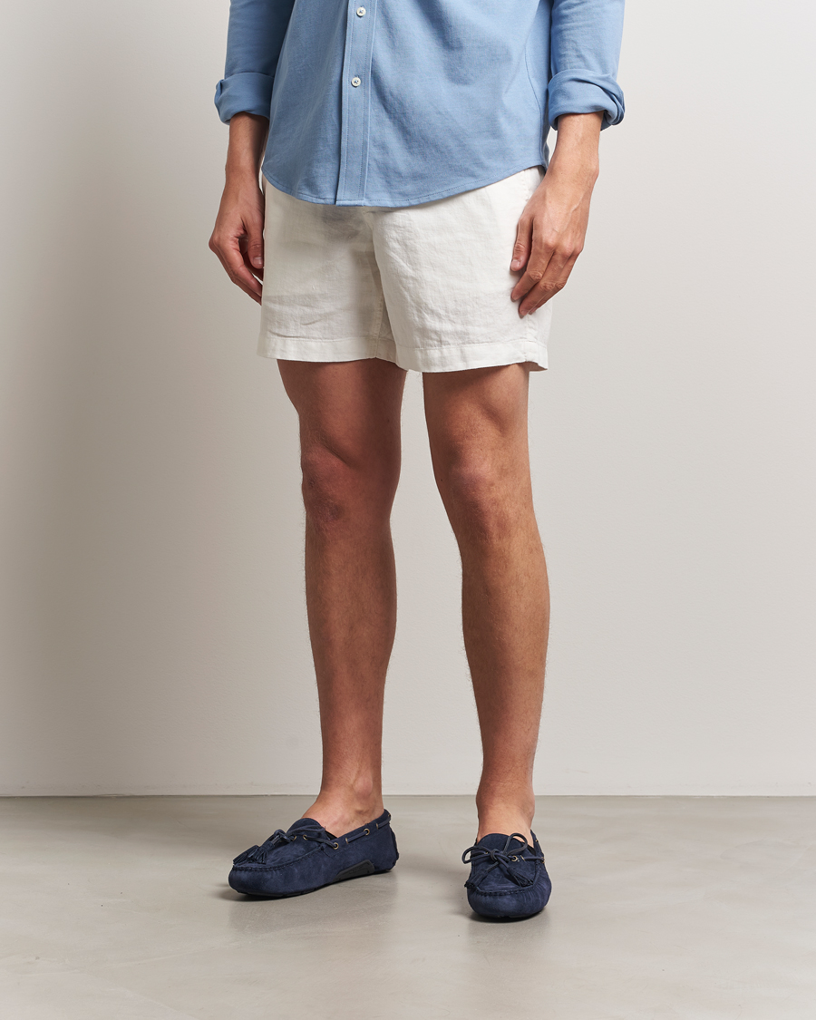 Hombres | Pantalones cortos | Polo Ralph Lauren | Prepster Linen Shorts Deckwash White