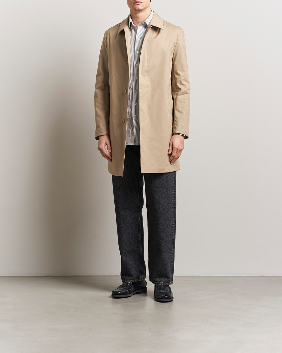 Hombres | Abrigos y chaquetas | Mackintosh | Donoon Car Coat Fawn