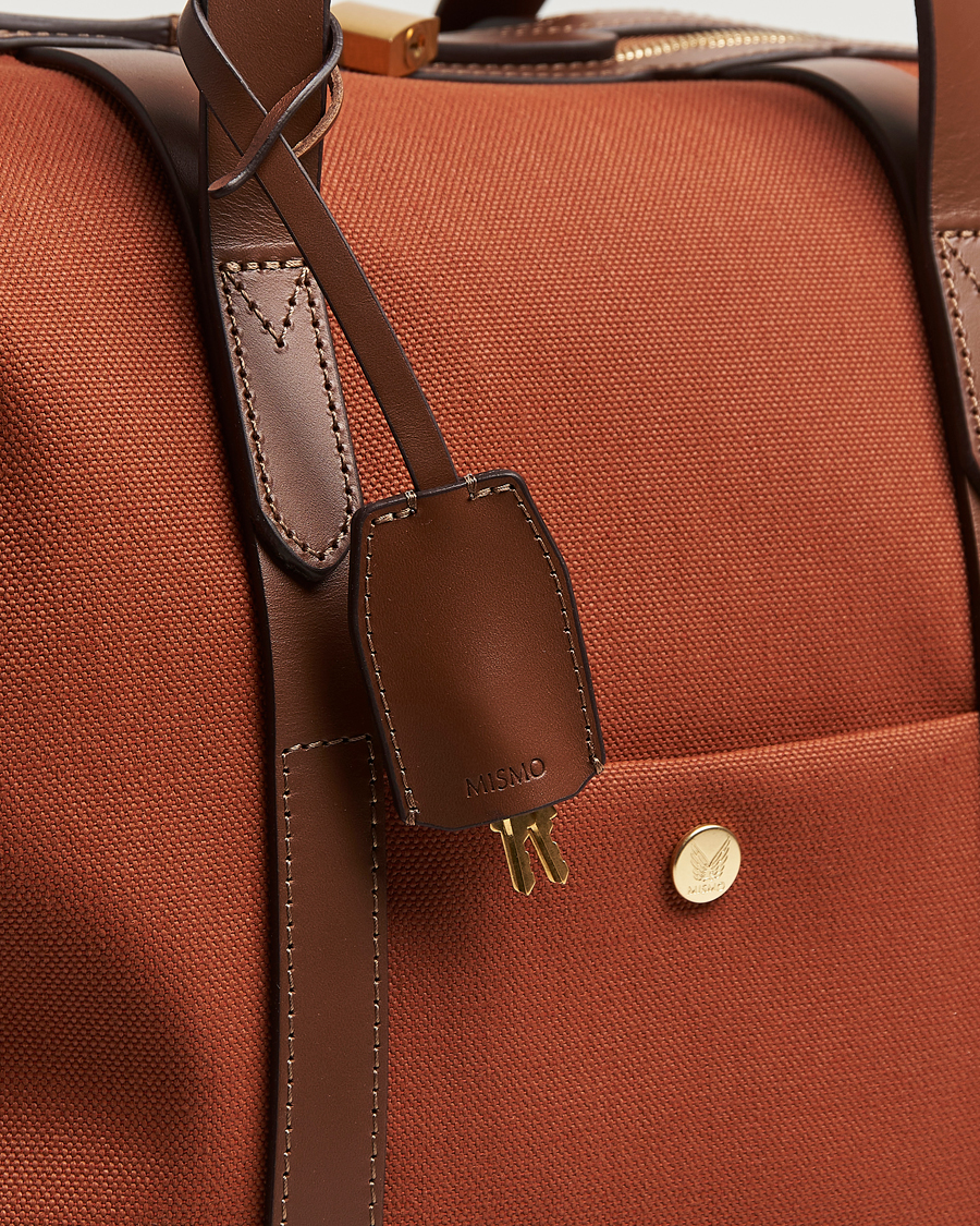 Hombres | Mismo M/S Avail 48h Nylon Weekendbag Terracotta/Cuoio | Mismo | M/S Avail 48h Nylon Weekendbag Terracotta/Cuoio