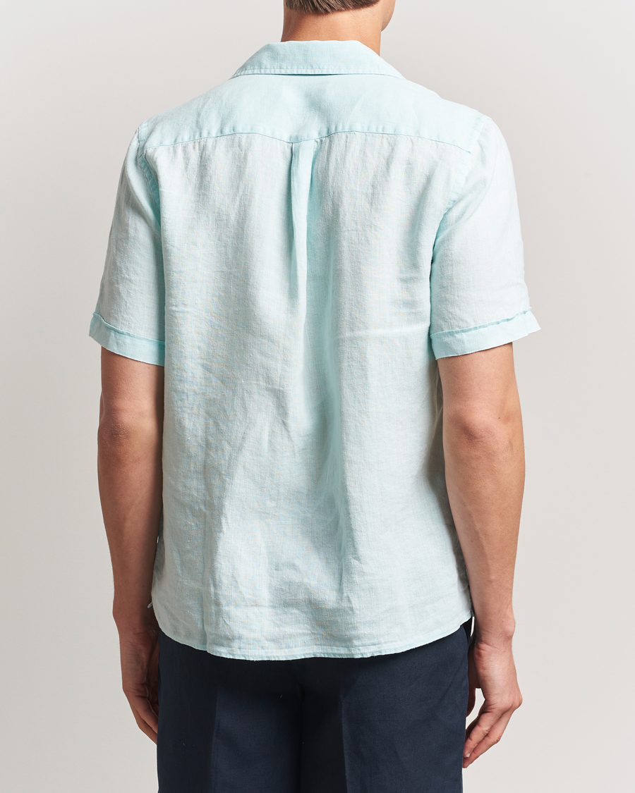 Hombres | Camisas | Vilebrequin | Charli Resort Short Sleeve Shirt Pacific