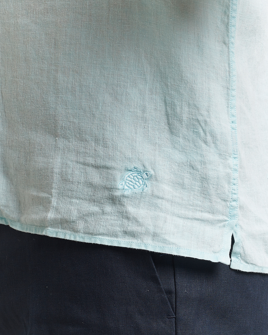 Hombres | Camisas | Vilebrequin | Charli Resort Short Sleeve Shirt Pacific