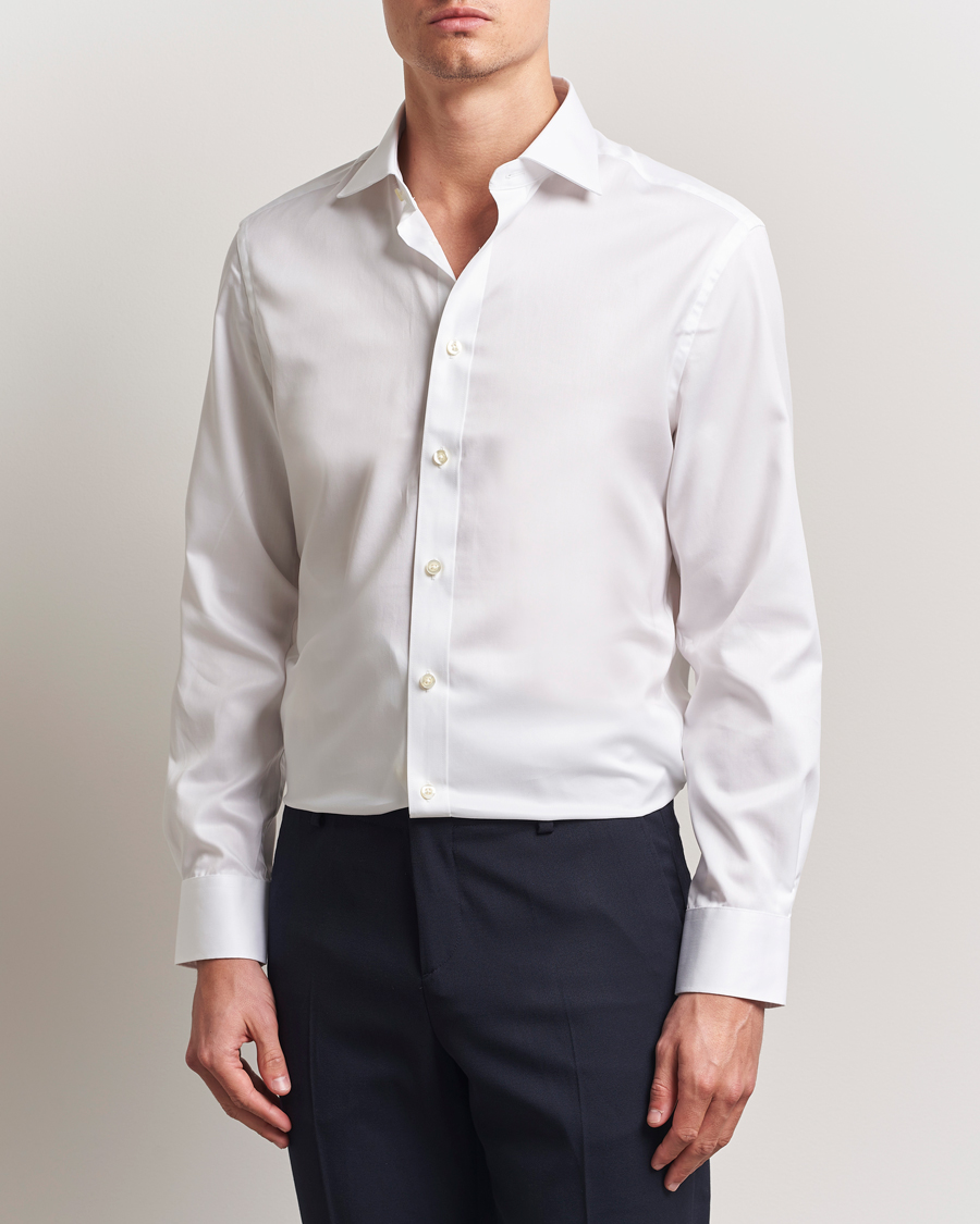 Hombres | Camisas | Charles Tyrwhitt | Egyptian Cotton Twill Shirt White