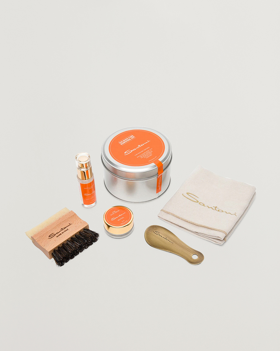 Hombres | Cuidado del calzado | Santoni | Shoe Care Survival Kit Metal