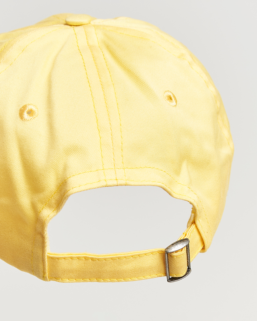 Hombres | Drake's Elephant Embroidered Cap Lemon | Drake's | Elephant Embroidered Cap Lemon