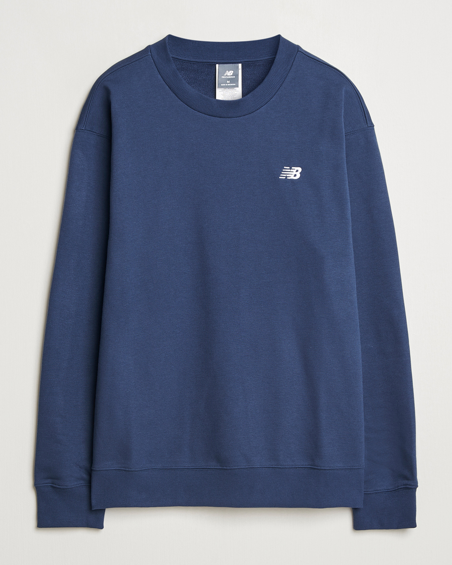 Hombres | Jerséis y prendas de punto | New Balance | Essentials French Terry Sweatshirt Navy