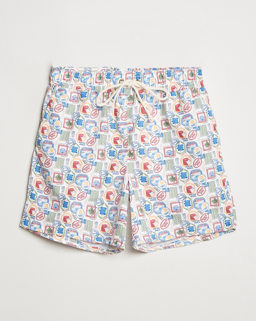 Hombres | Bañadores | Ripa Ripa | Printed Swimshorts Off White