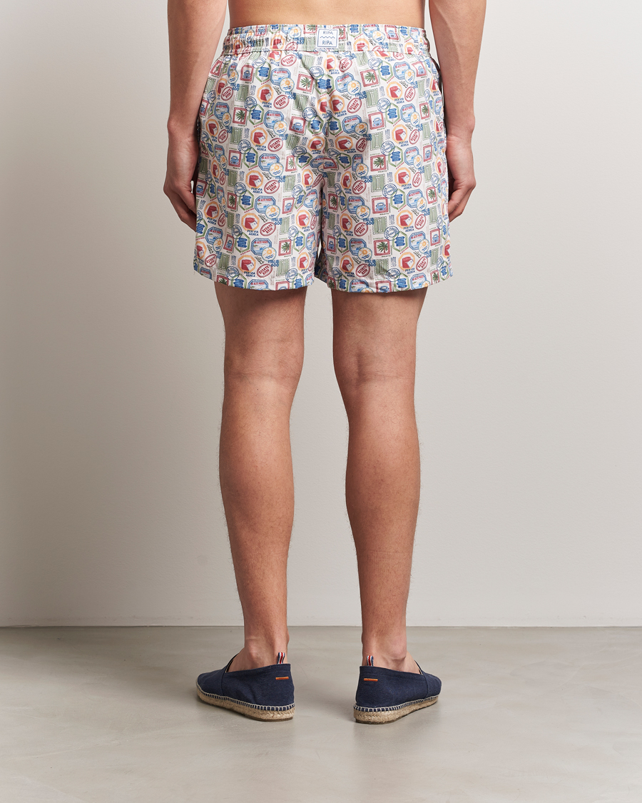 Hombres | Bañadores | Ripa Ripa | Printed Swimshorts Off White