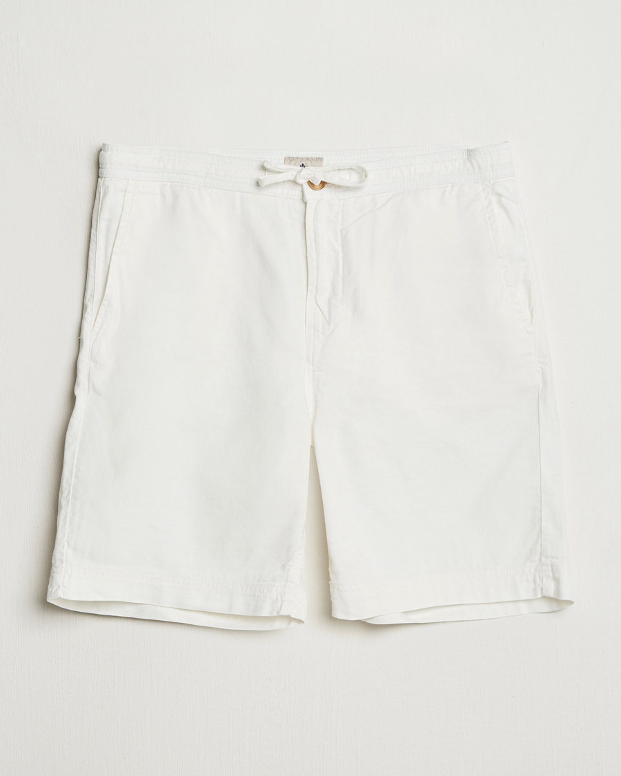 Hombres | Pantalones cortos | Morris | Fenix Linen/Cotton Shorts Off White