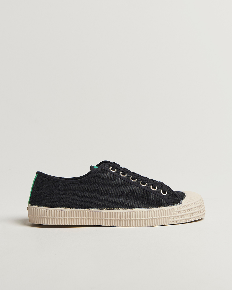 Hombres | Novesta Star Master Hemp Sneaker Black | Novesta | Star Master Hemp Sneaker Black