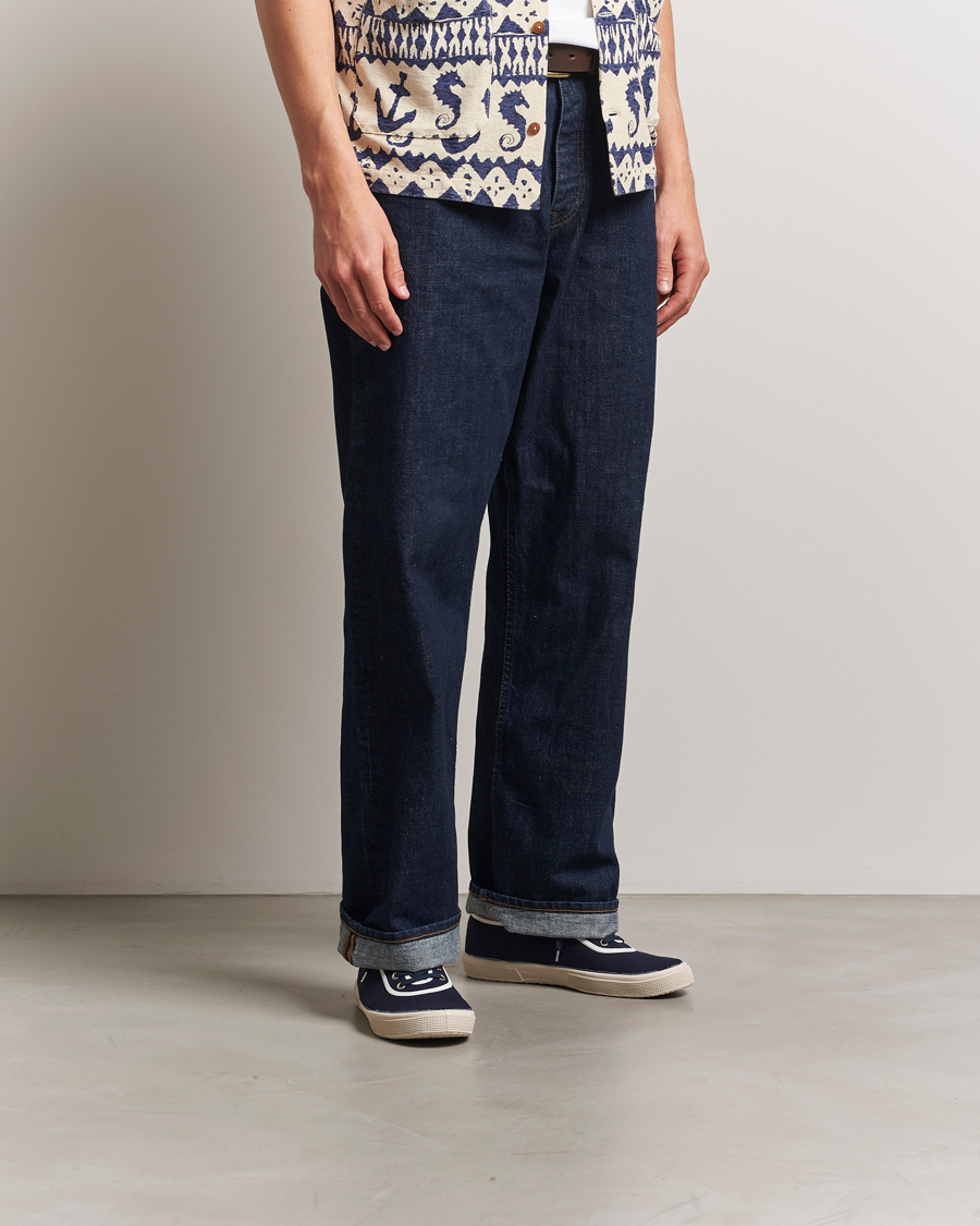 Hombres | Novesta Cotton Deck Shoe Navy | Novesta | Cotton Deck Shoe Navy