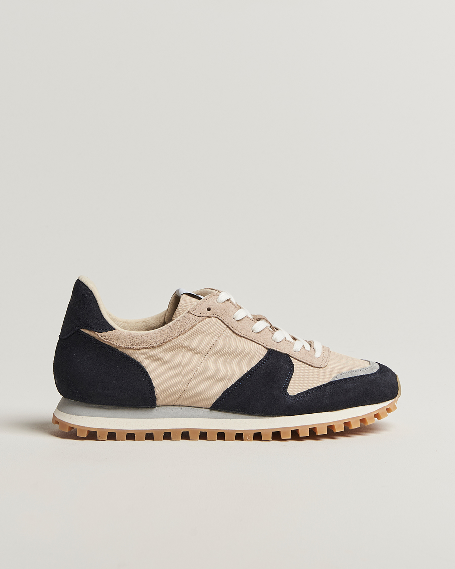 Hombres | Novesta Marathon Trail Running Sneaker Navy/Beige | Novesta | Marathon Trail Running Sneaker Navy/Beige