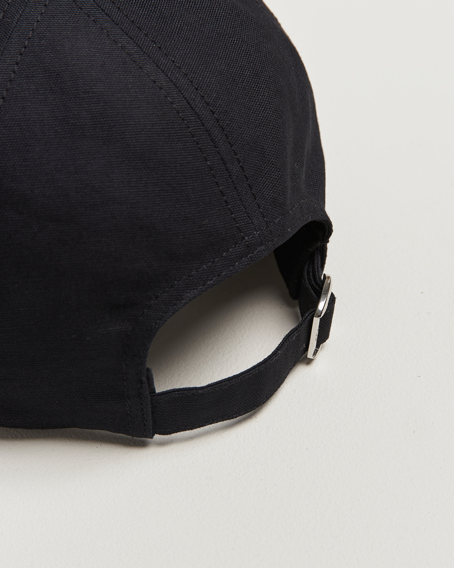 Hombres | Maison Kitsuné Baby Fox 6 Panel Cap Black | Maison Kitsuné | Baby Fox 6 Panel Cap Black