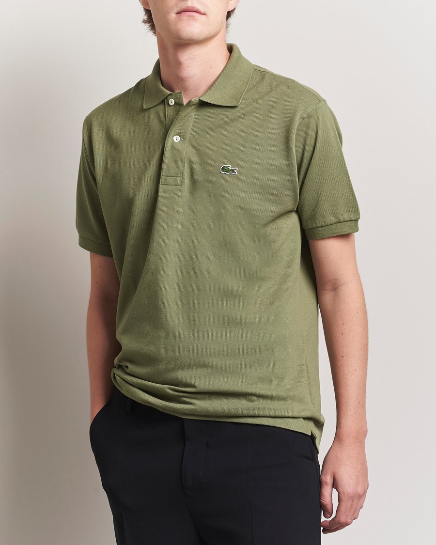 Hombres | Polos | Lacoste | Original Polo Piké Khaki Green