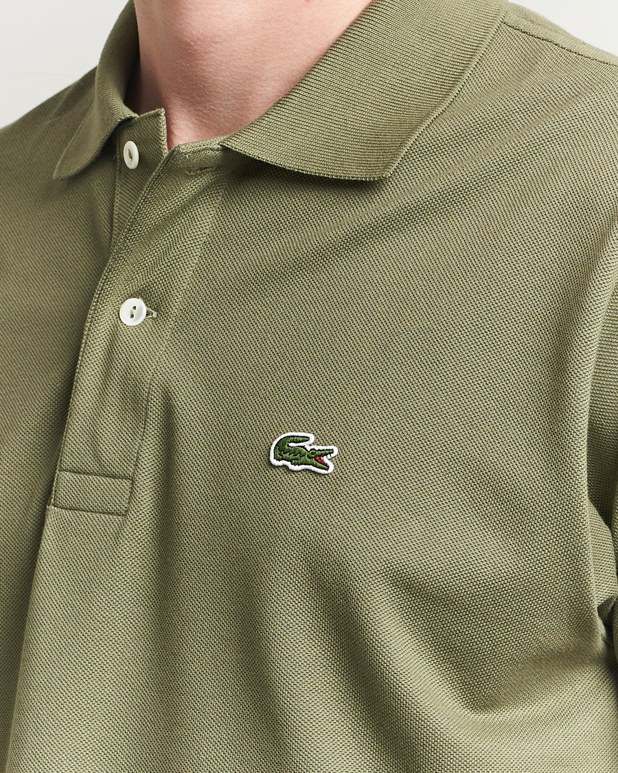 Hombres | Polos | Lacoste | Original Polo Piké Khaki Green