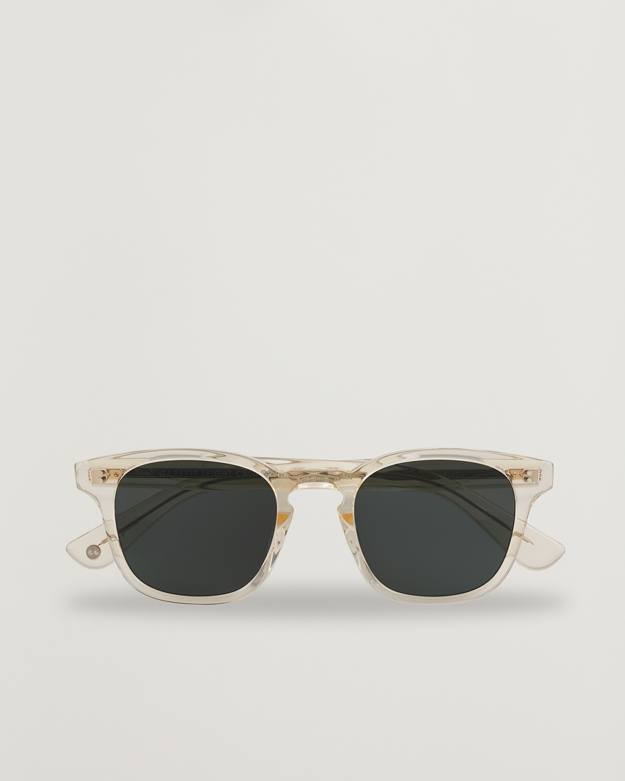 Hombres | Gafas de sol | Garrett Leight | Ace II 49 Sunglasses Pure Glass