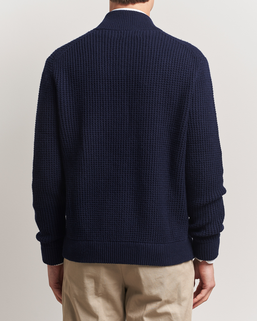 Hombres | Jerséis y prendas de punto | Polo Ralph Lauren | Cotton/Wool Button Cardigan Hunter Navy