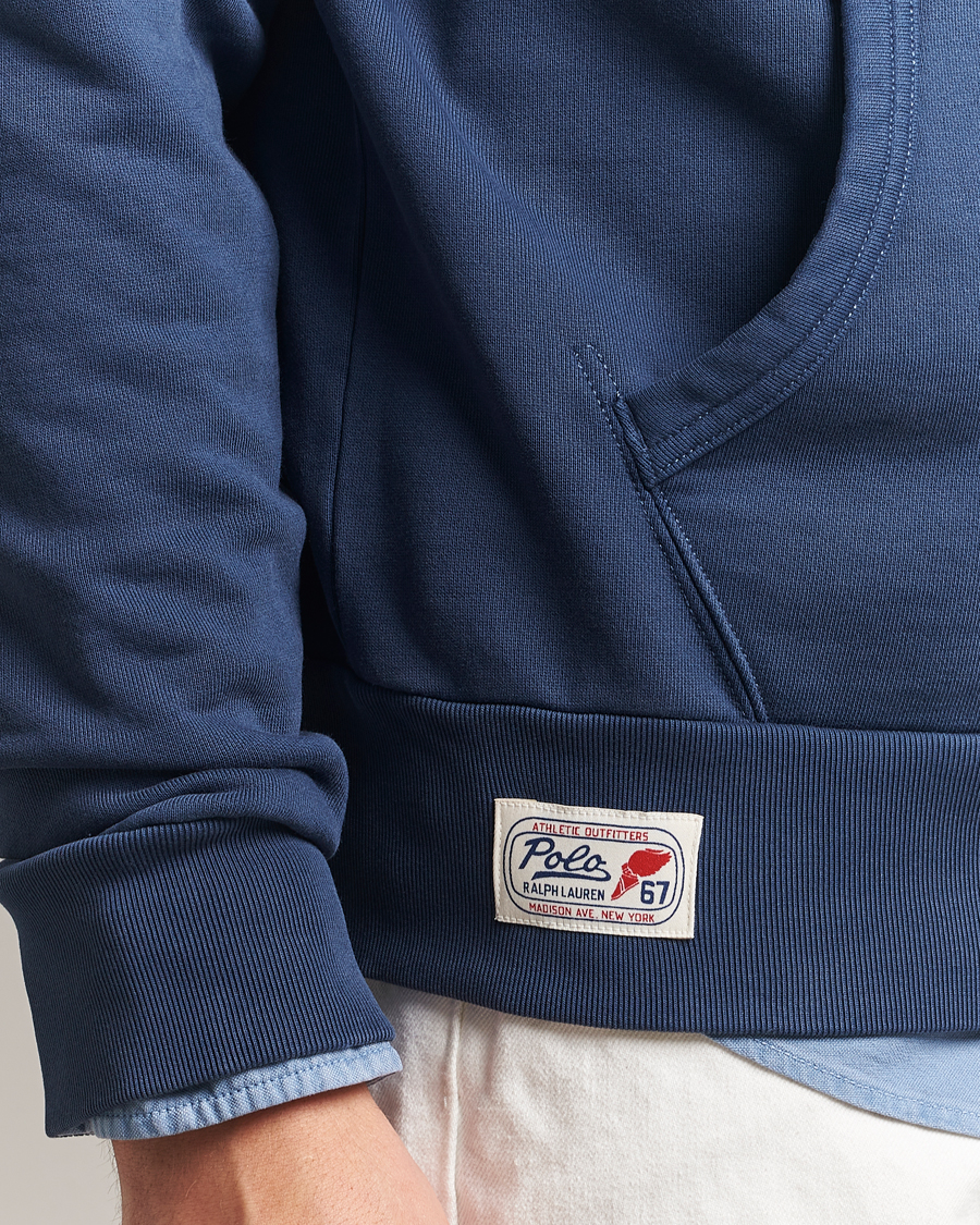 Hombres | Jerséis y prendas de punto | Polo Ralph Lauren | P-Wing Print Hoodie Rustic Navy