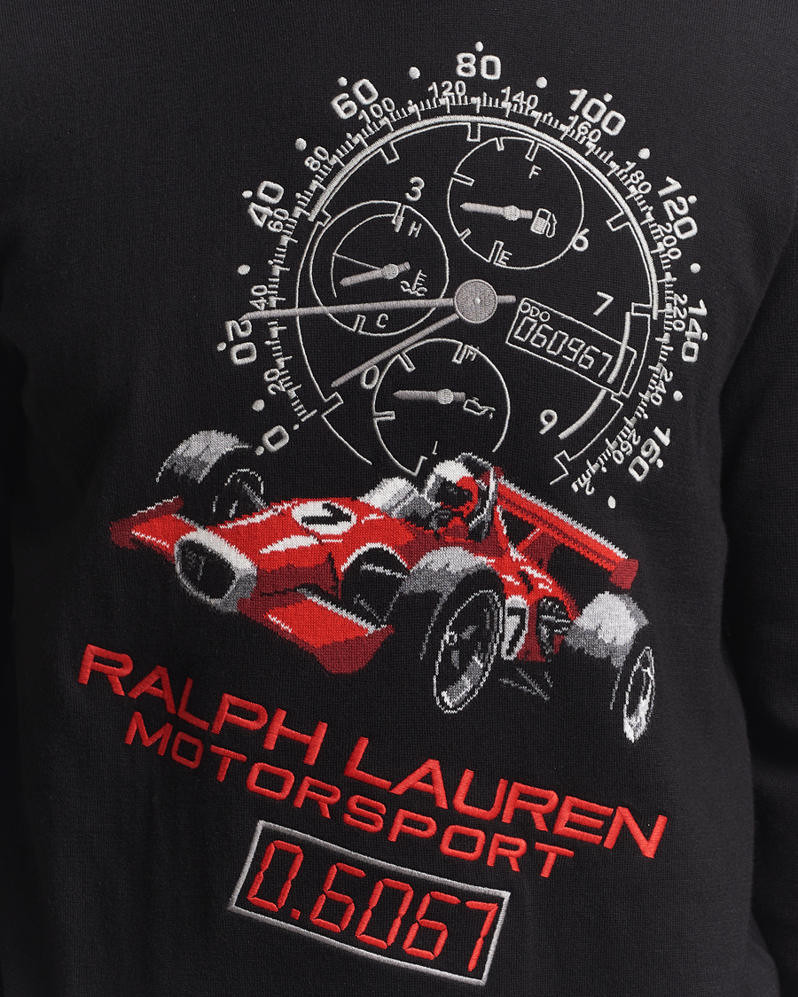 Hombres | Jerséis y prendas de punto | Polo Ralph Lauren | RL Motorsport Knitted Sweater Black Combo