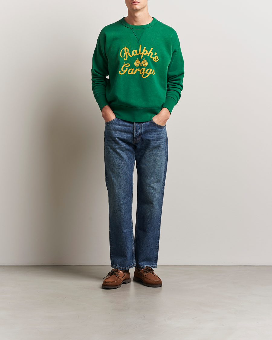 Hombres | Jerséis y prendas de punto | Polo Ralph Lauren | Ralph's Garage Sweatshirt Tennis Green
