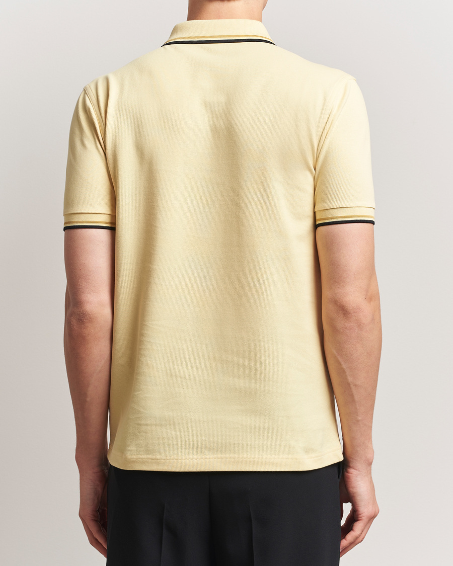 Hombres | Polos | Fred Perry | Twin Tipped Polo Shirt Yellow