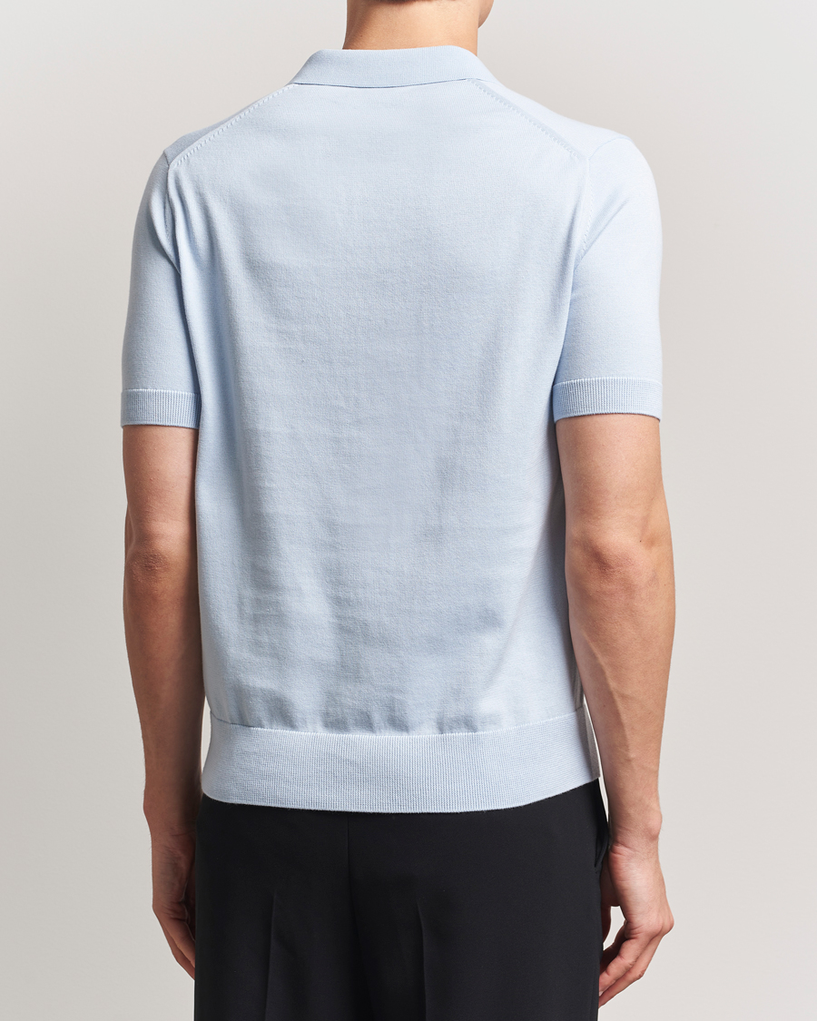 Hombres | Polos | Fred Perry | Cotton Knitted Polo Light Smoke