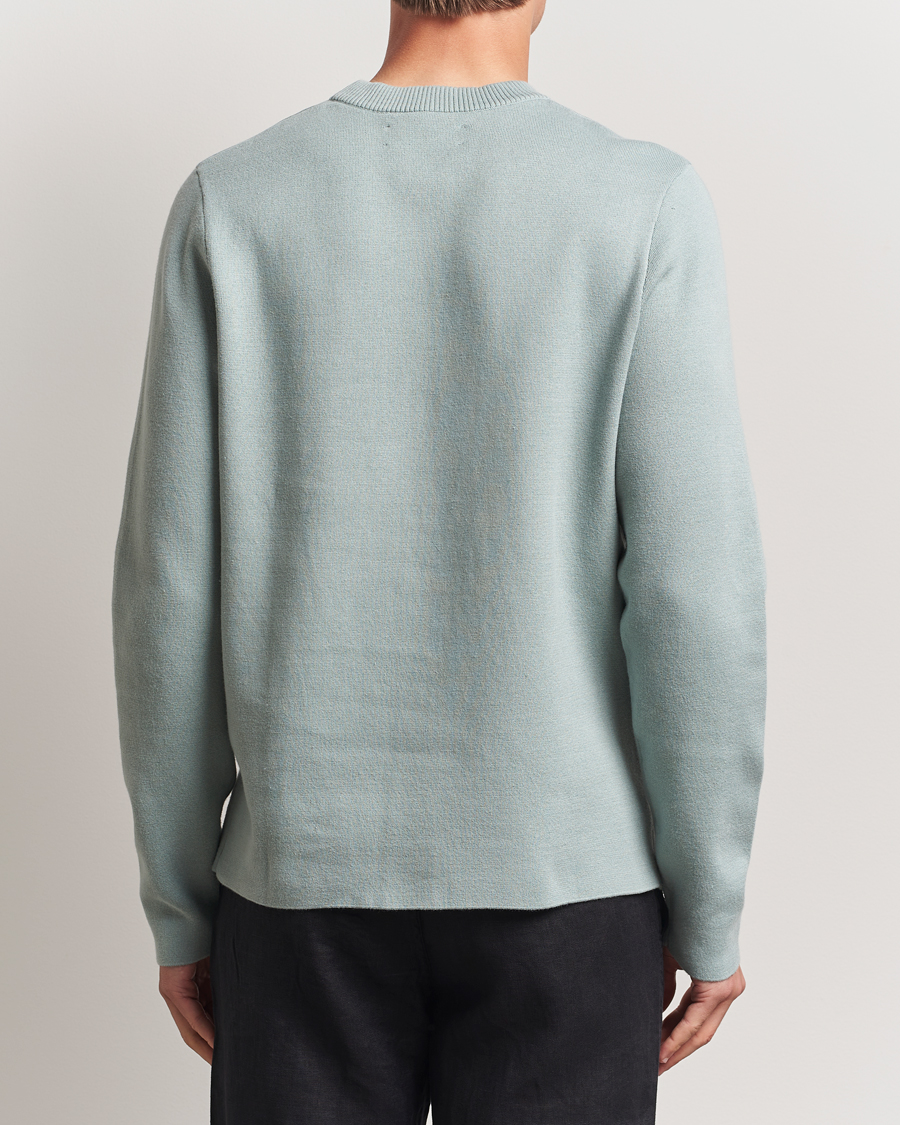 Hombres | Jerséis y prendas de punto | Samsøe Samsøe | Niklas Crew Neck Sweater Abyss Green