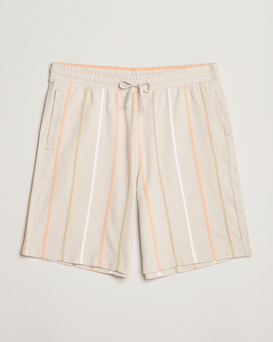 Hombres | Pantalones cortos | J.Lindeberg | Simon Stripe Shorts Moonbeam