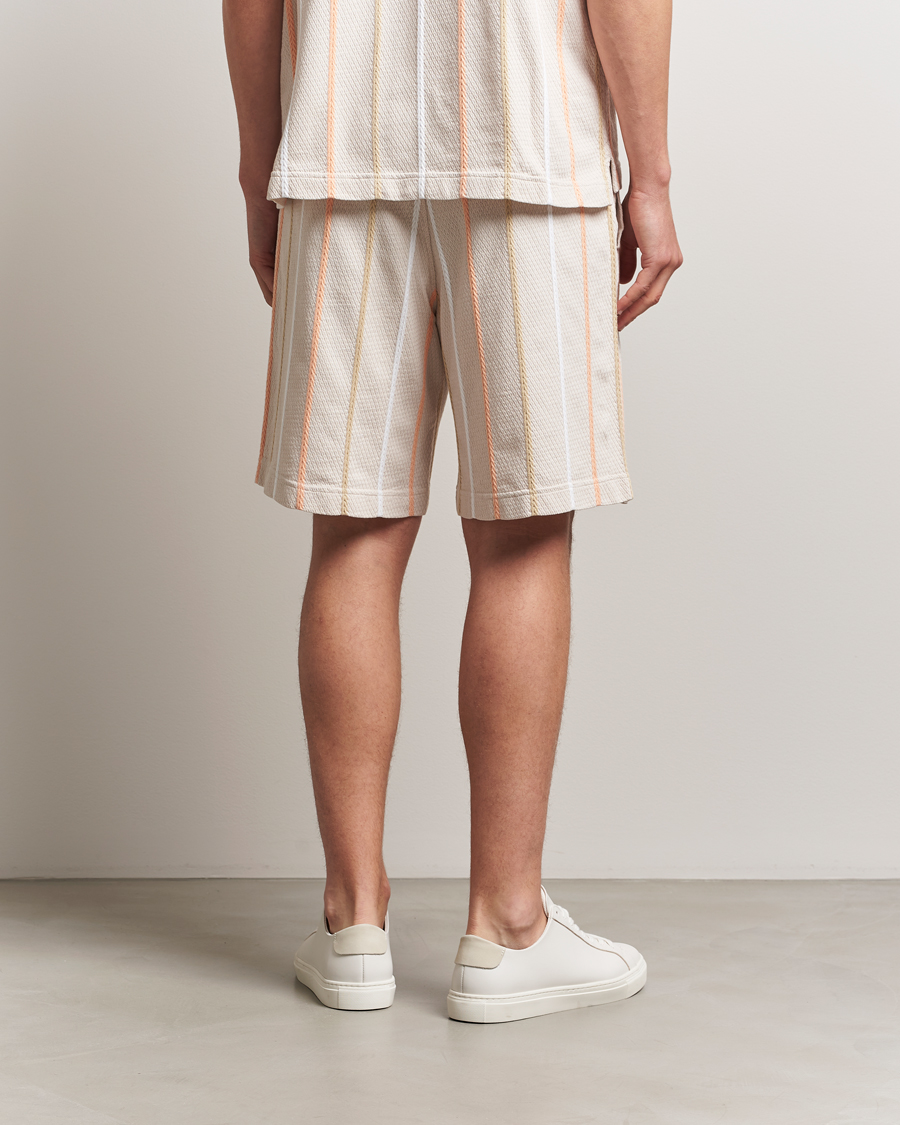 Hombres | Pantalones cortos | J.Lindeberg | Simon Stripe Shorts Moonbeam