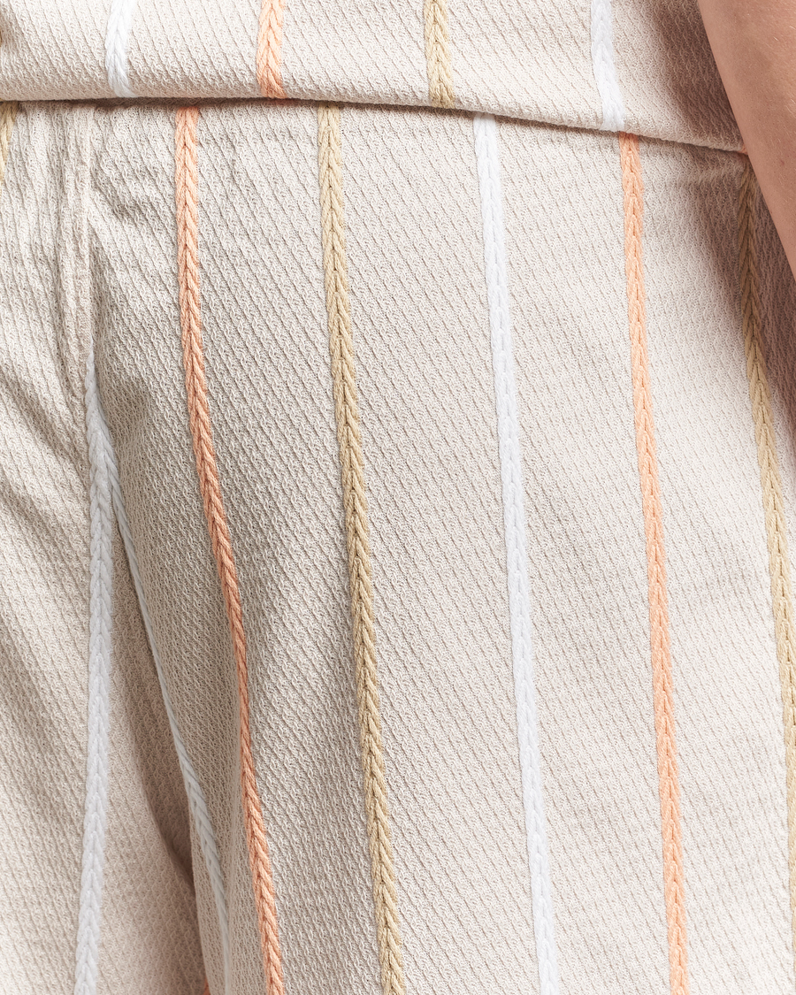 Hombres | Pantalones cortos | J.Lindeberg | Simon Stripe Shorts Moonbeam