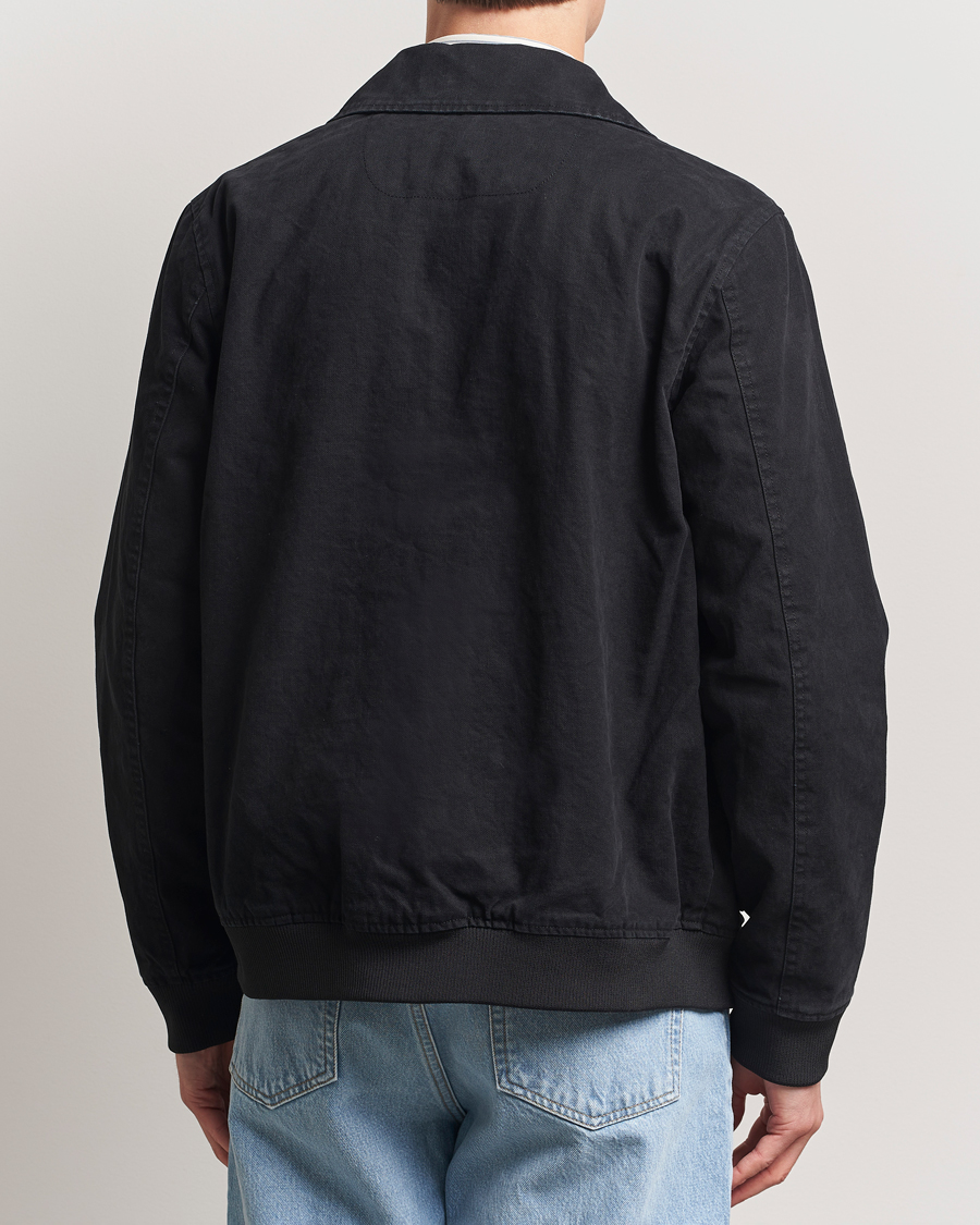 Hombres | Abrigos y chaquetas | A Day's March | Bader Cotton Flight Jacket Black