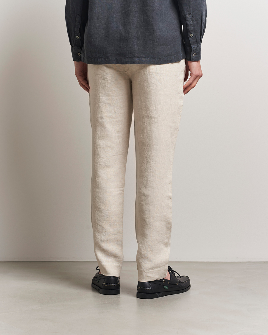 Hombres | Pantalones | A Day's March | Madu Linen Trousers Oyster