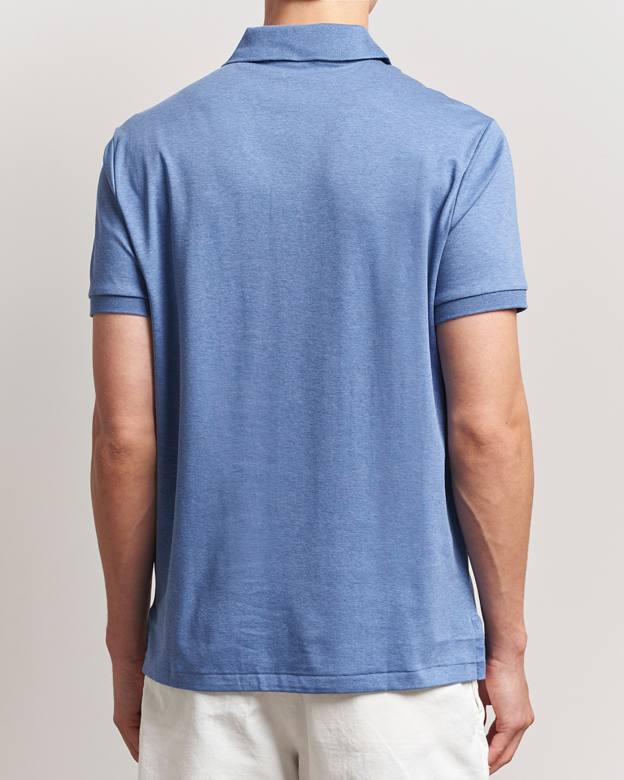 Hombres | Polos | Polo Ralph Lauren | Custom Slim Fit Cotton Polo Faded Royal