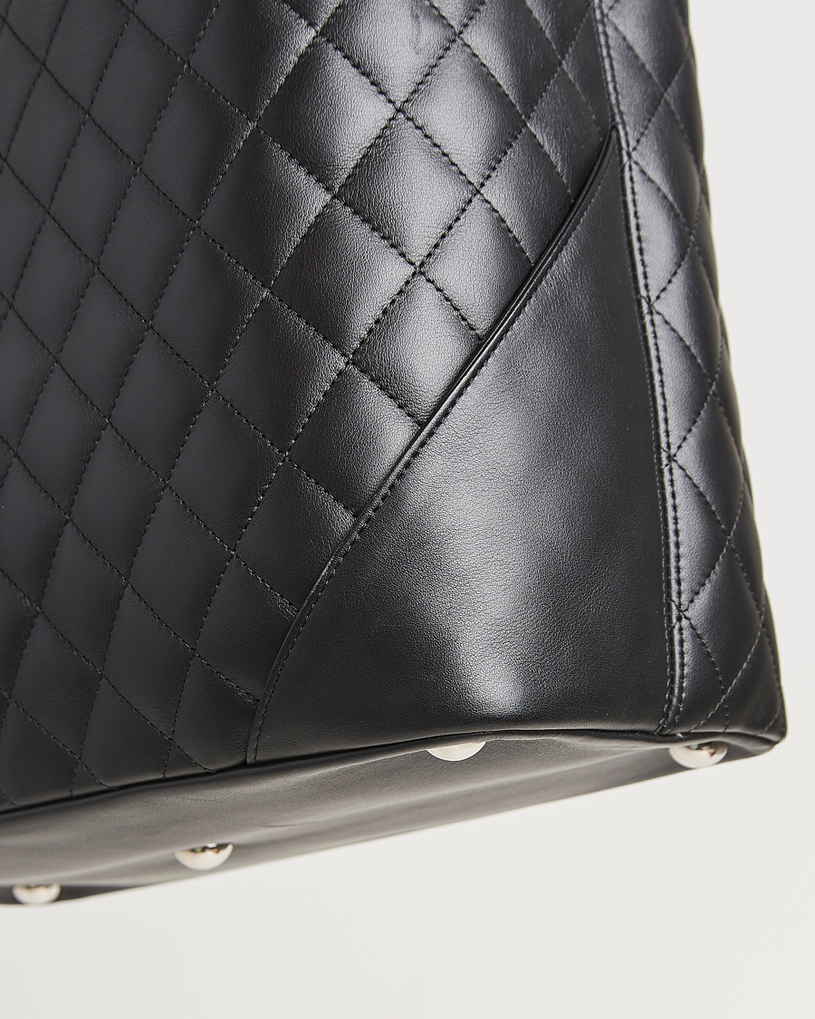 Hombres | Chanel Pre-Owned Cambon Ligne Tote Bag Medium Black | Chanel Pre-Owned | Cambon Ligne Tote Bag Medium Black