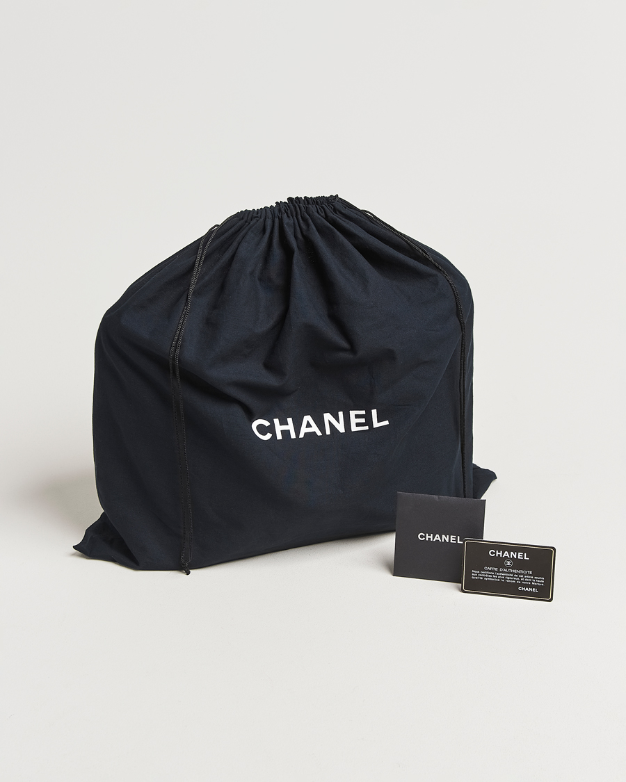 Hombres | Chanel Pre-Owned Cambon Ligne Tote Bag Medium Black | Chanel Pre-Owned | Cambon Ligne Tote Bag Medium Black