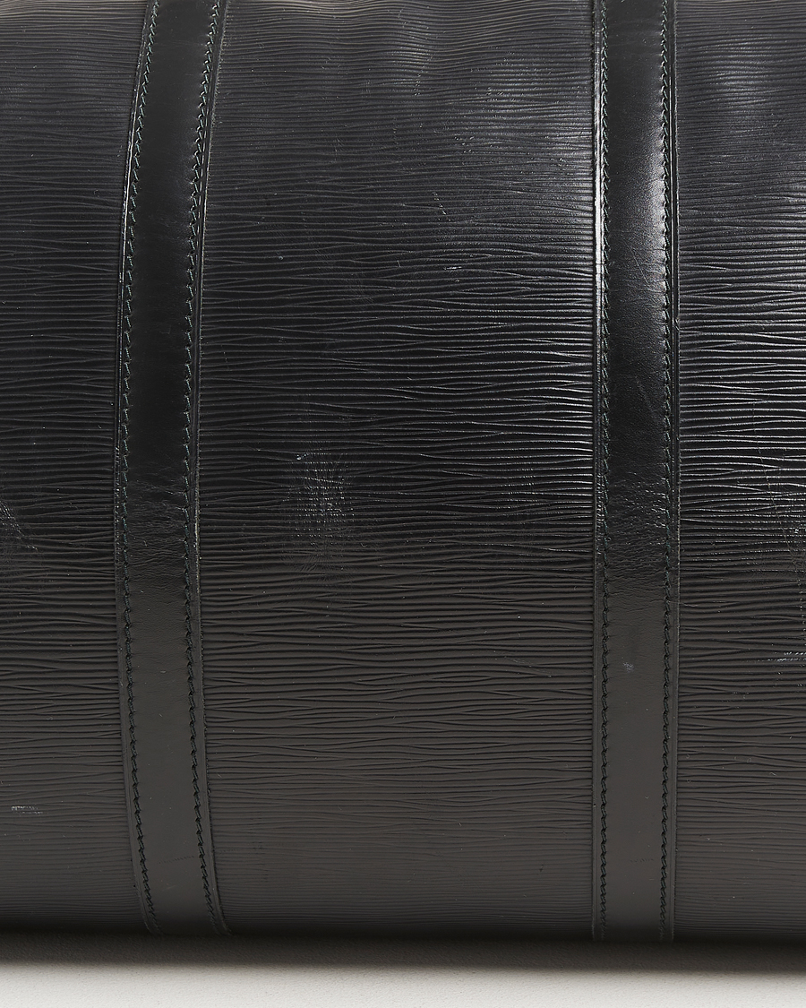 Hombres | Pre-Owned & Vintage Bags | Louis Vuitton Pre-Owned | Keepall 50 Epi Leather Black
