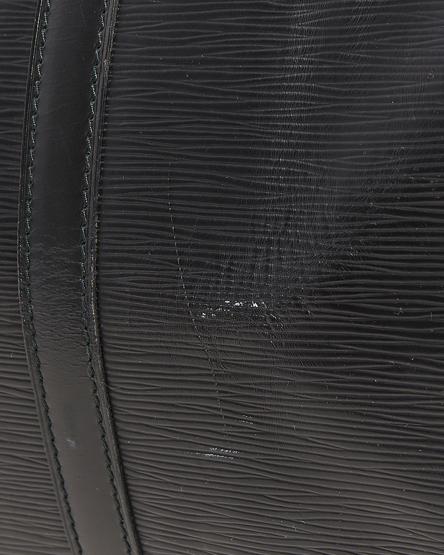 Hombres | Pre-Owned & Vintage Bags | Louis Vuitton Pre-Owned | Keepall 50 Epi Leather Black