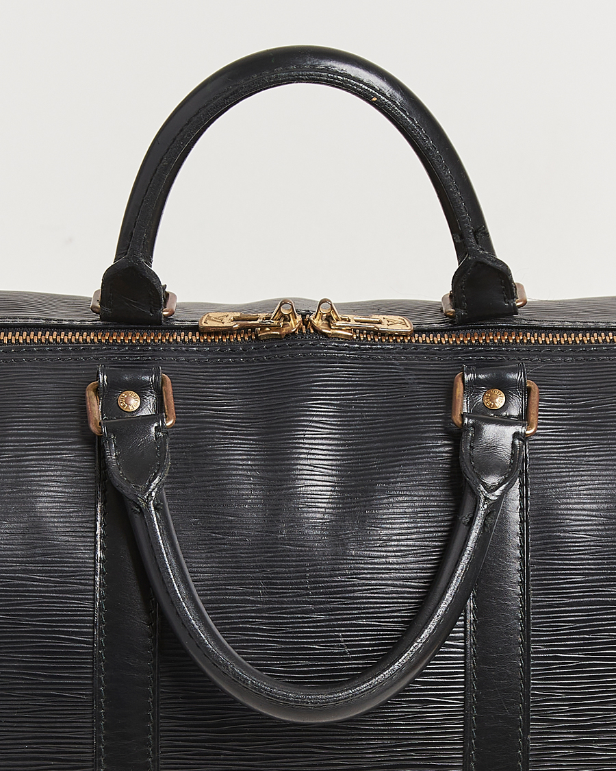Hombres | Pre-Owned & Vintage Bags | Louis Vuitton Pre-Owned | Keepall 50 Epi Leather Black