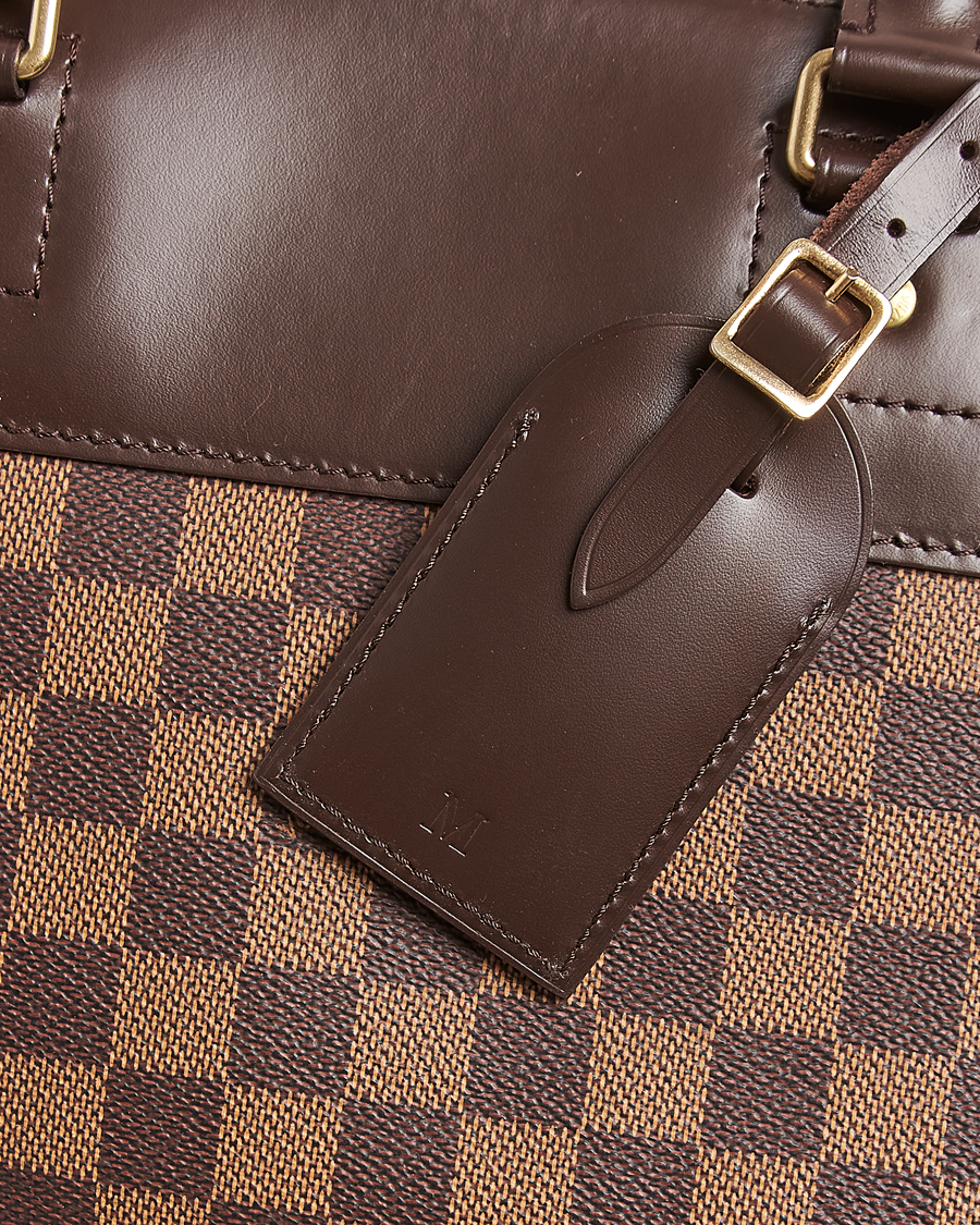 Hombres | Louis Vuitton Pre-Owned Greenwich GM Travel Bag Damier Ebene | Louis Vuitton Pre-Owned | Greenwich GM Travel Bag Damier Ebene