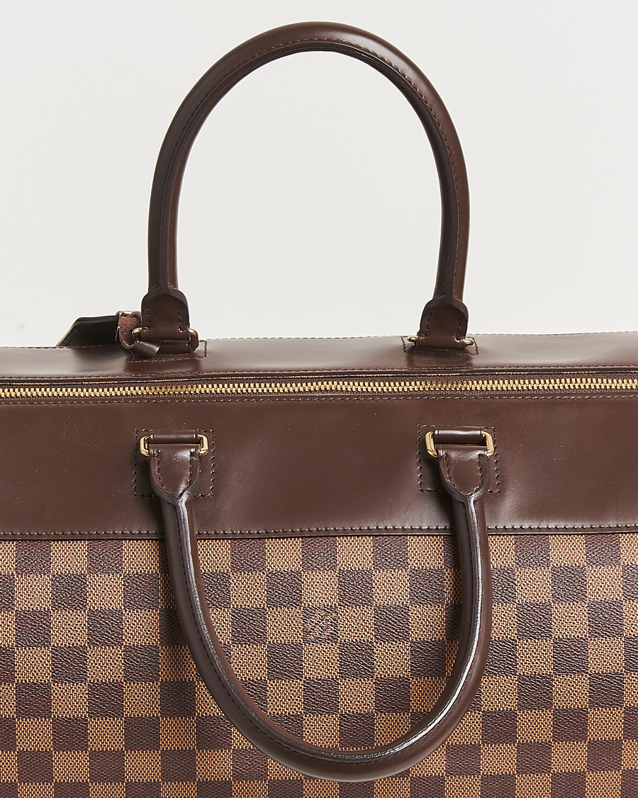 Hombres | Louis Vuitton Pre-Owned Greenwich GM Travel Bag Damier Ebene | Louis Vuitton Pre-Owned | Greenwich GM Travel Bag Damier Ebene