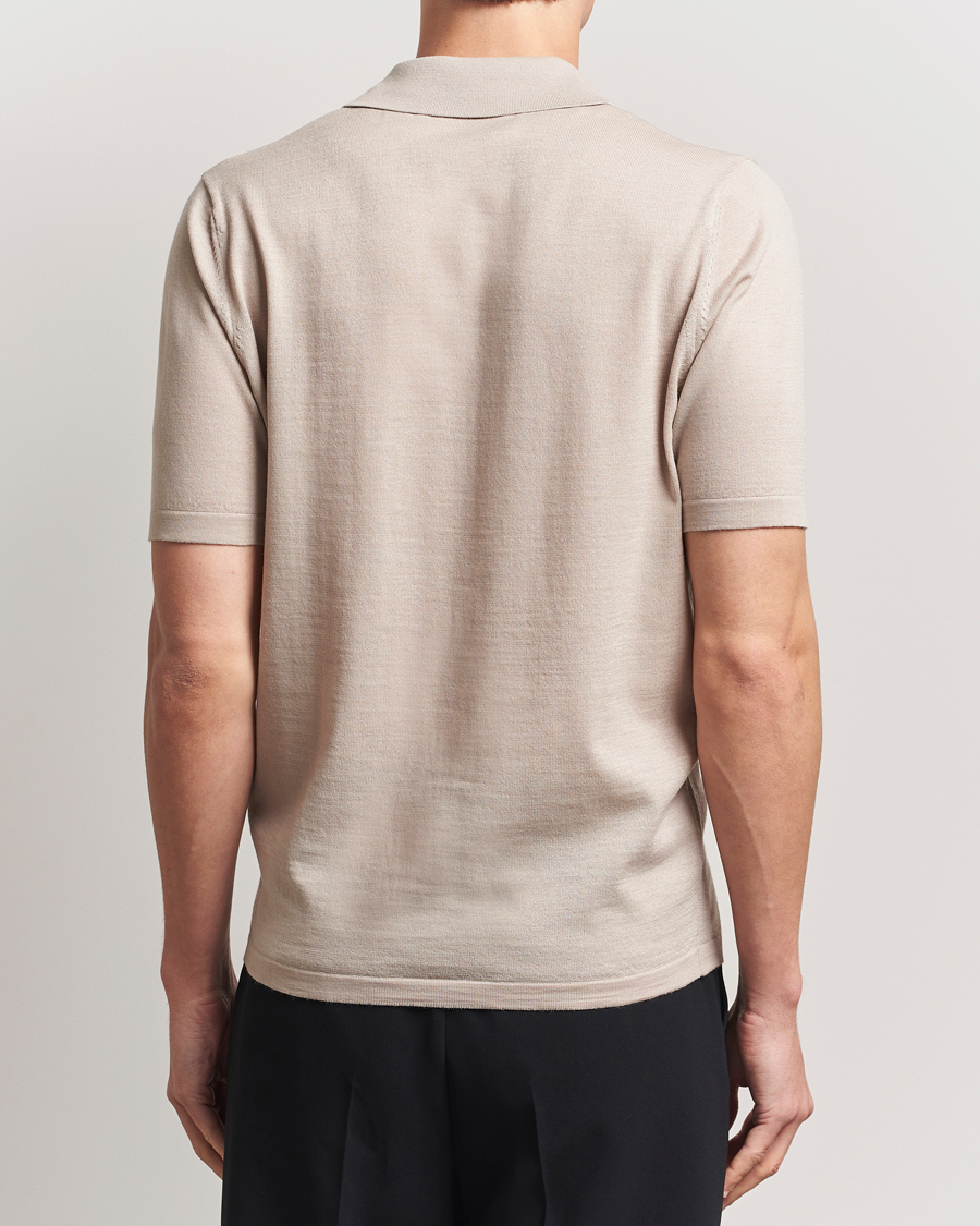Hombres | Polos | Samsøe Samsøe | Sarown Knitted Polo Pure Cashmere