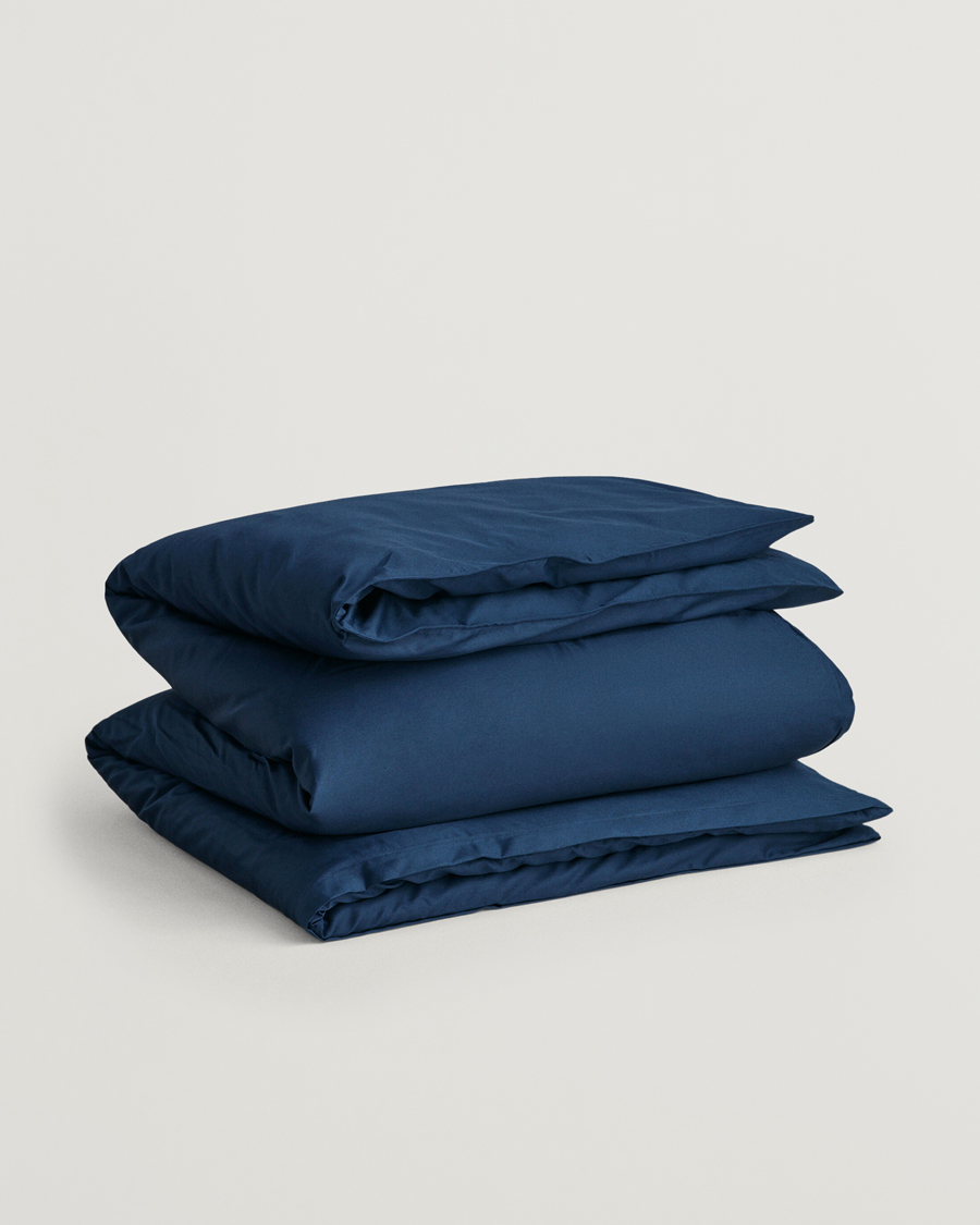 Hombres | Hogar | GANT | Sateen Duvet Marine