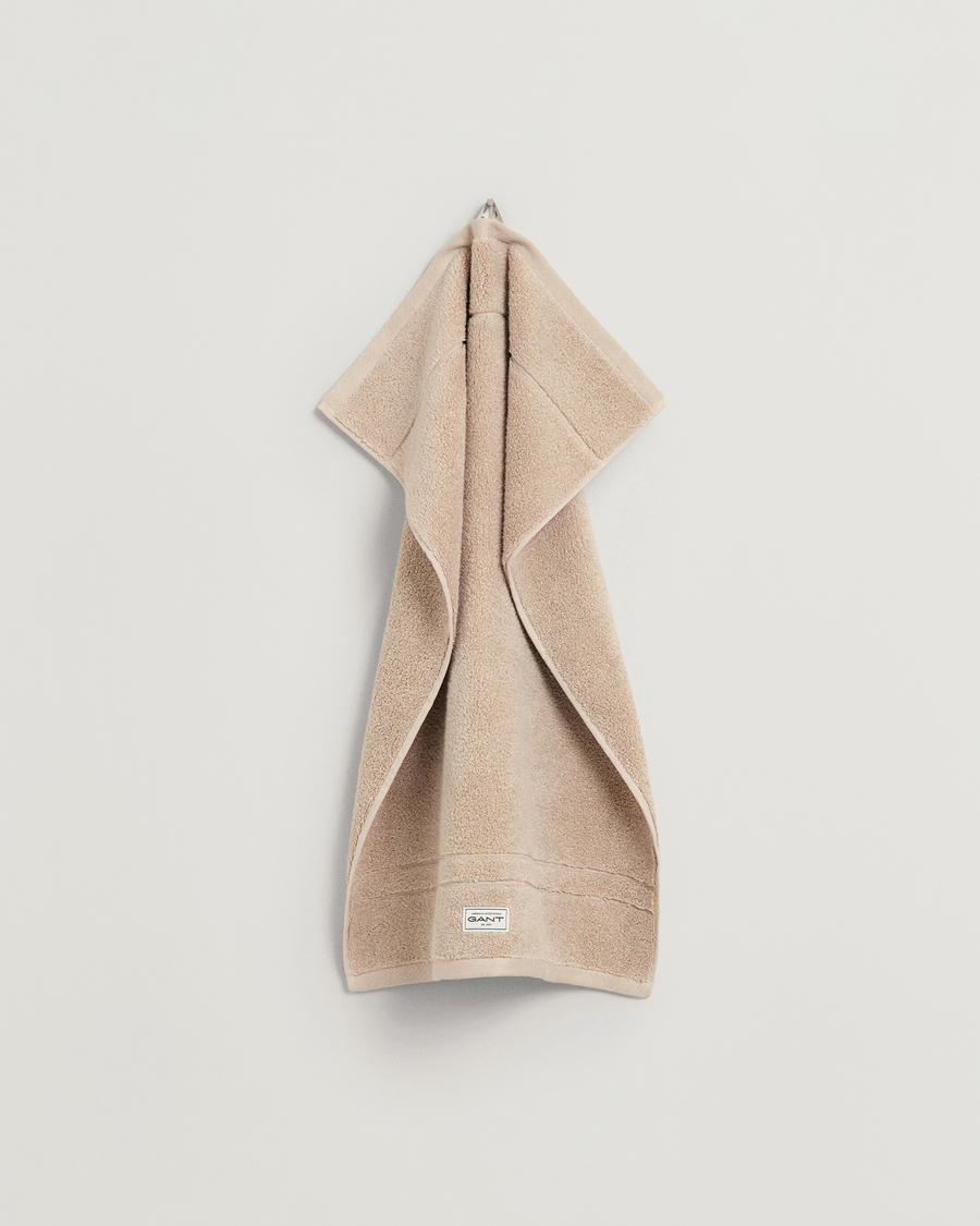 Hombres | GANT 4-Pack Premium Towel Silver Sand | GANT | 4-Pack Premium Towel Silver Sand