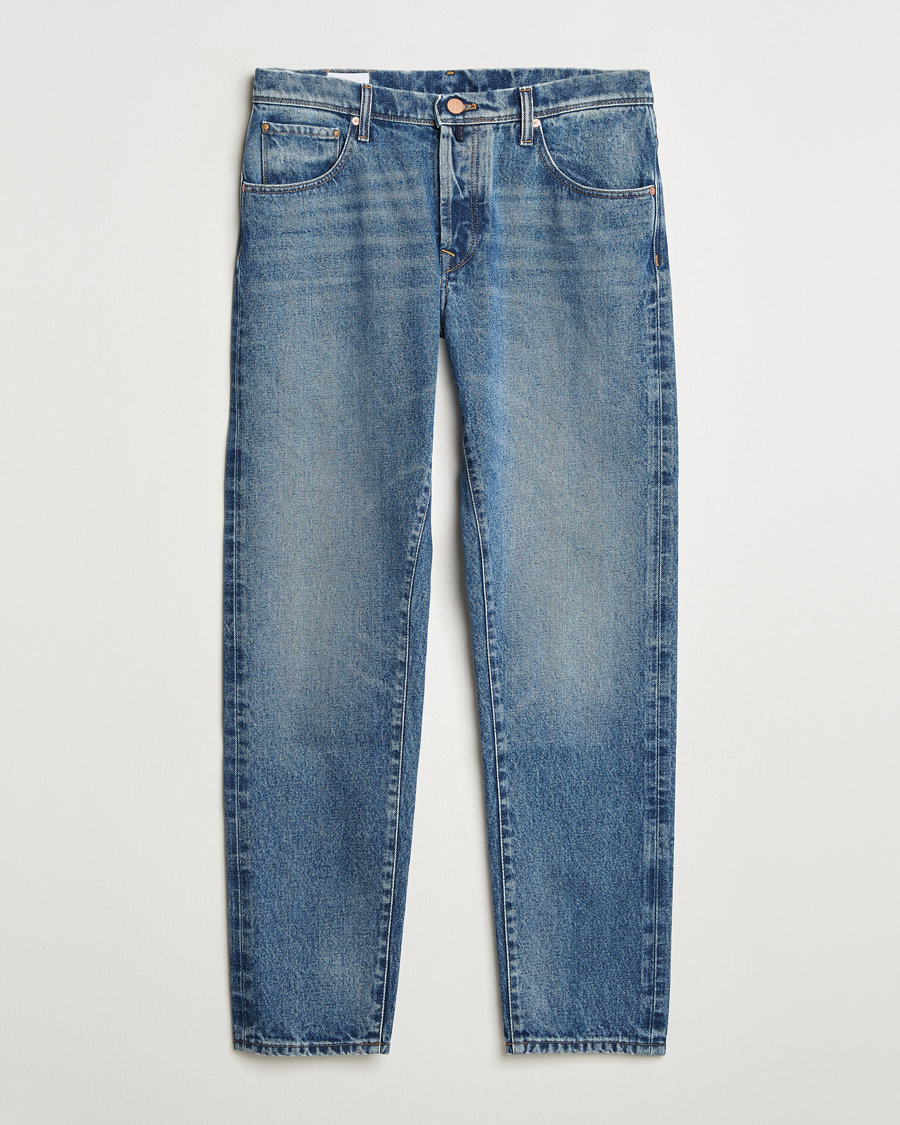 Hombres | Vaqueros | Incotex | 5-Pocket Stretch Denim Light Wash