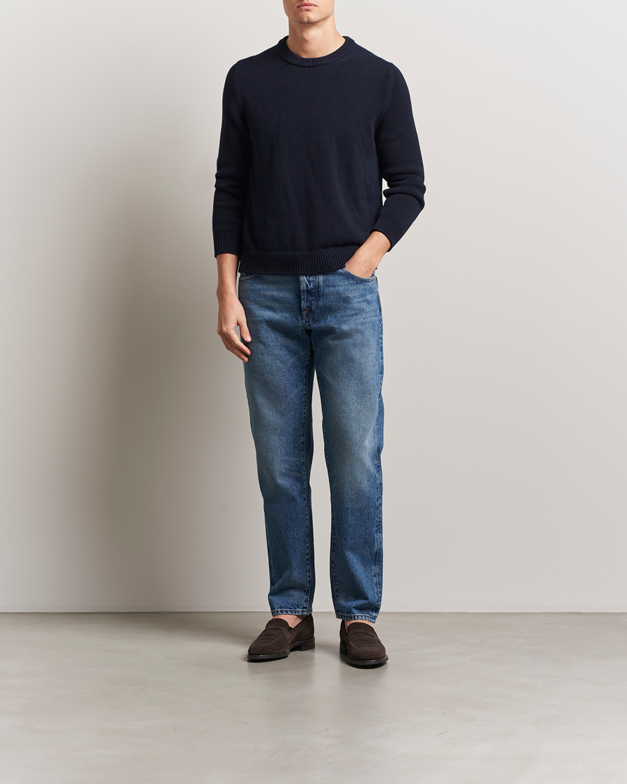 Hombres | Vaqueros | Incotex | 5-Pocket Stretch Denim Light Wash