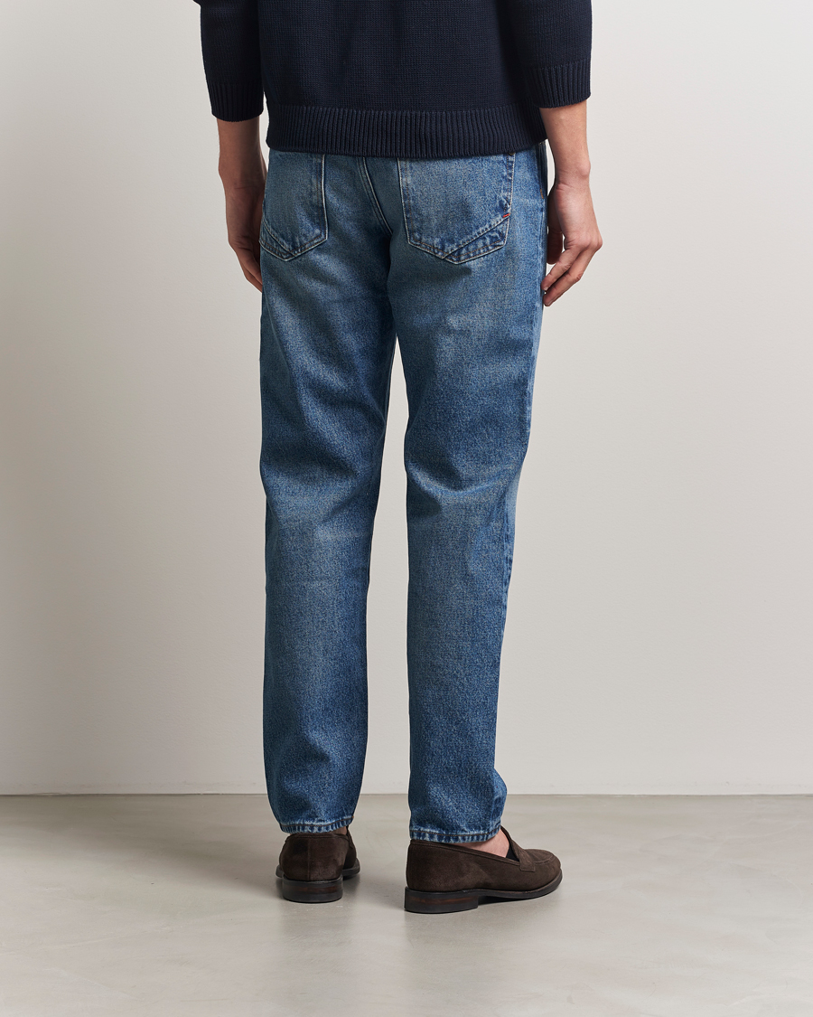 Hombres | Vaqueros | Incotex | 5-Pocket Stretch Denim Light Wash